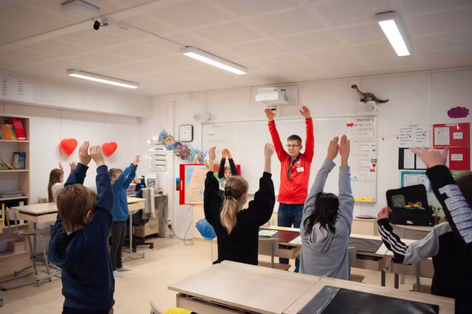 Bibeläventyret i ett klassrum